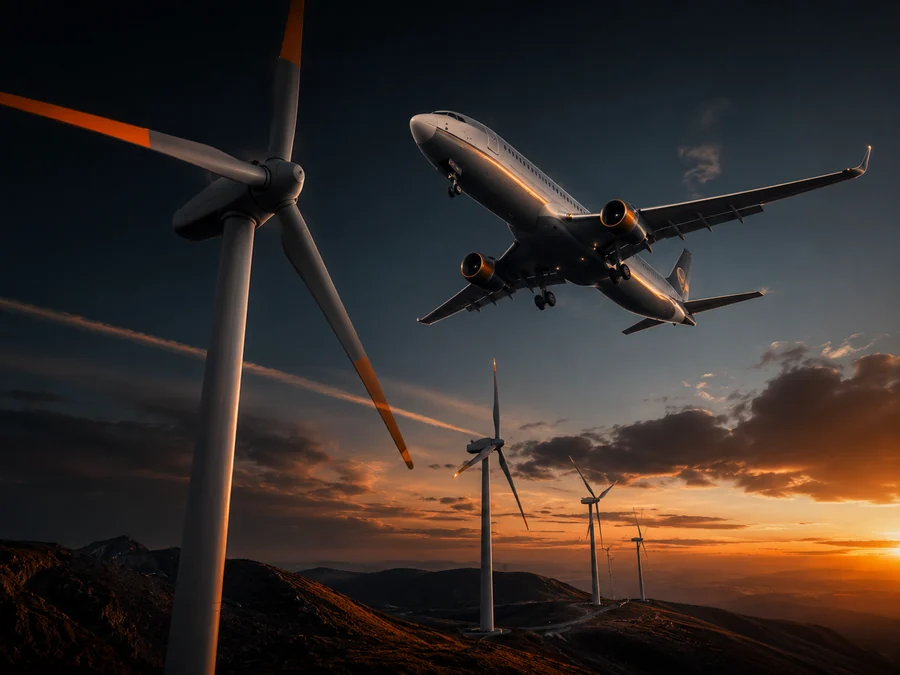 Aerogeneradores y aeronave como referencia de aplicaciones avanzadas