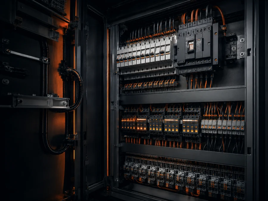 Panel eléctrico industrial