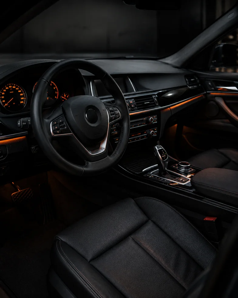 Interior automotriz